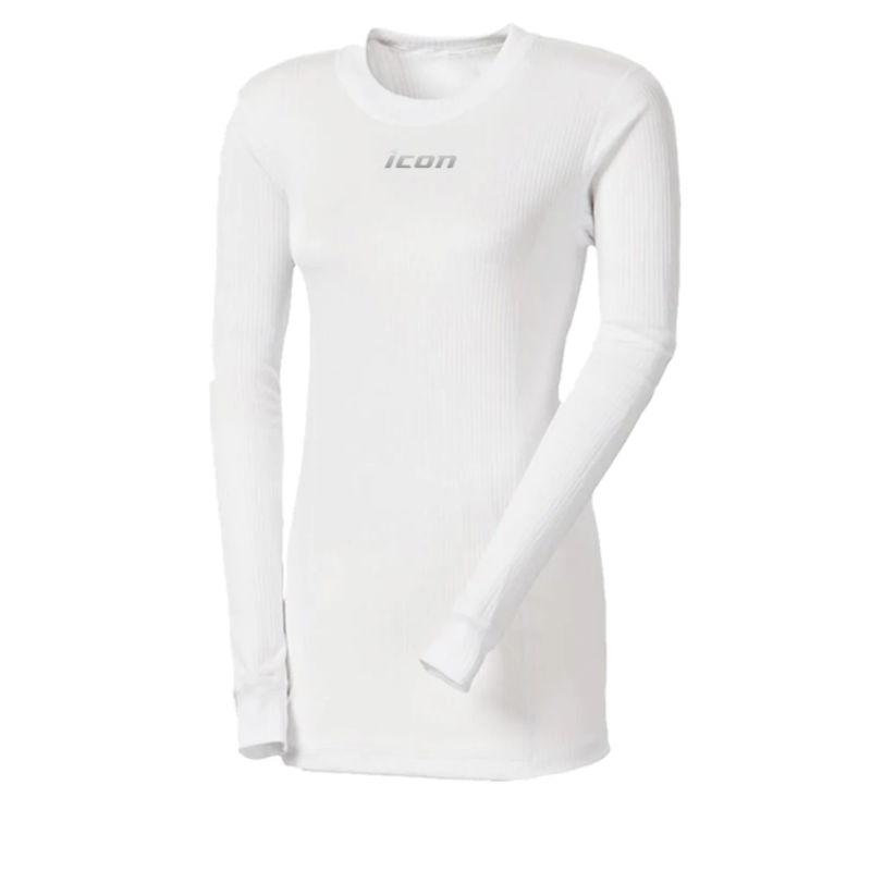 Térmica Manga Larga Mujer  Icon Blanca