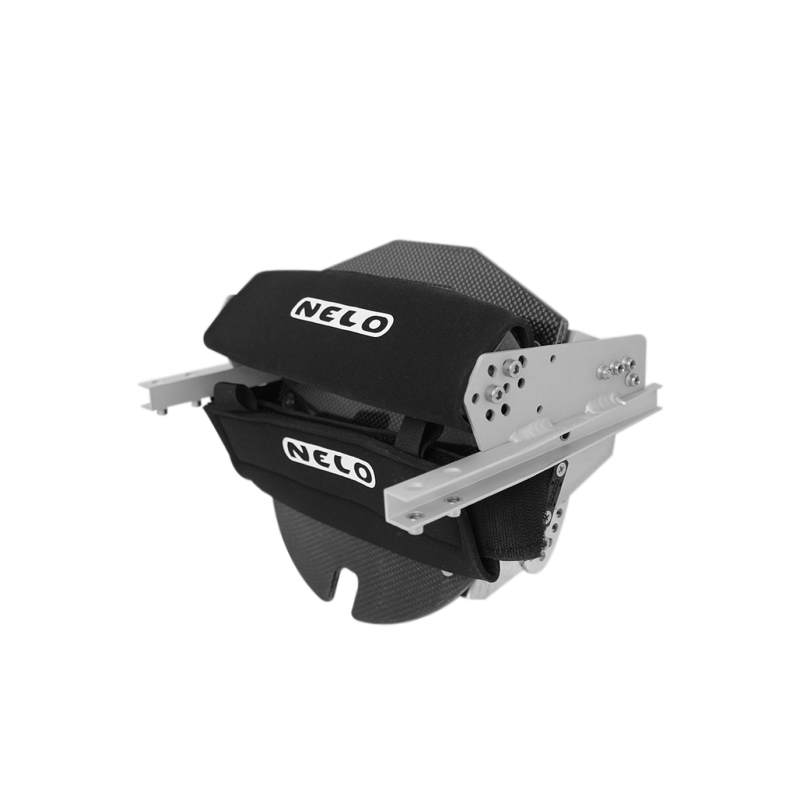 Reposapiés Carbono Con  Doble Cincha